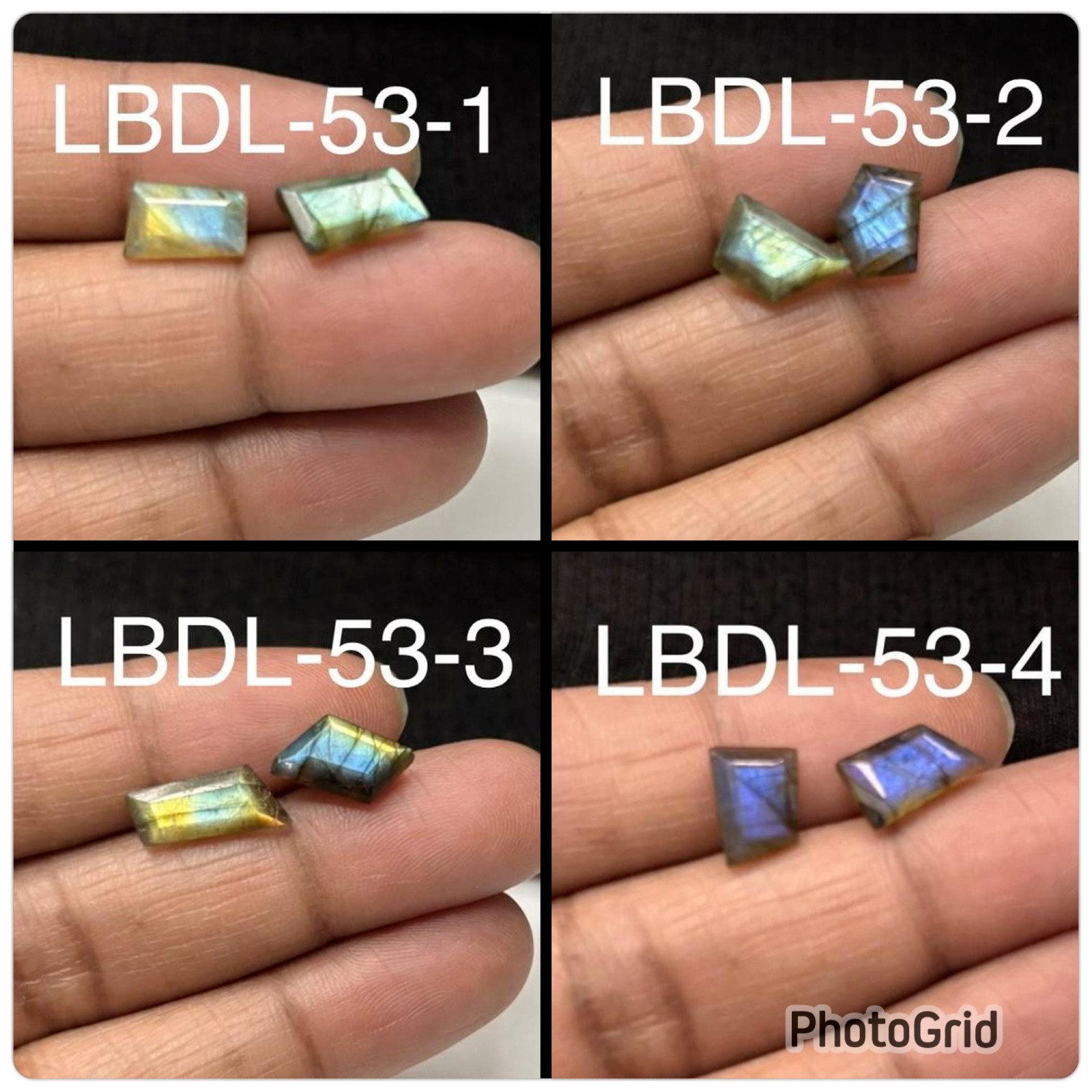 Labradorite Facetted Cut Stone Fancy Shape Gemstone-LBDL-53