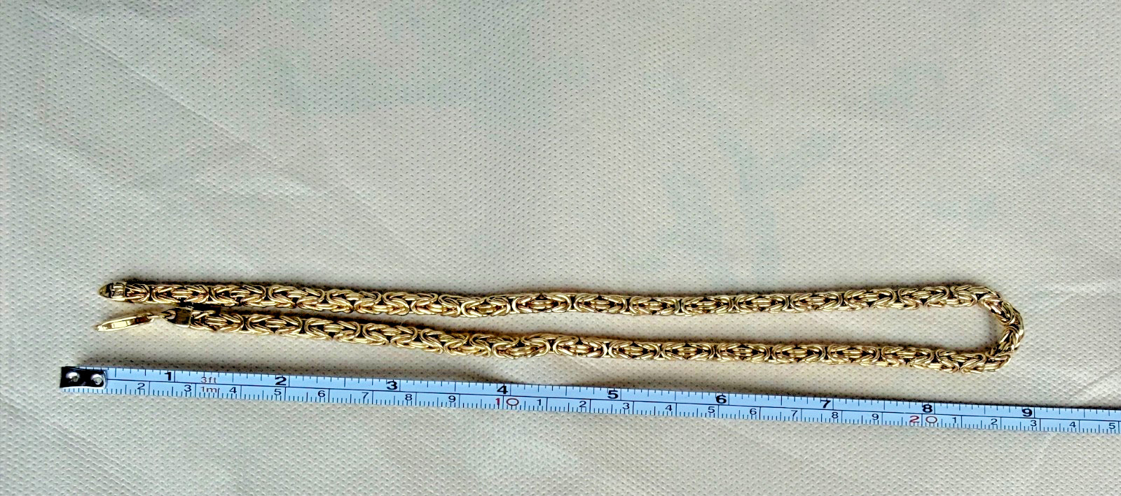 Stunning chunky 14ct Yellow Gold Chain 18 inches 46 cm 21.8grams