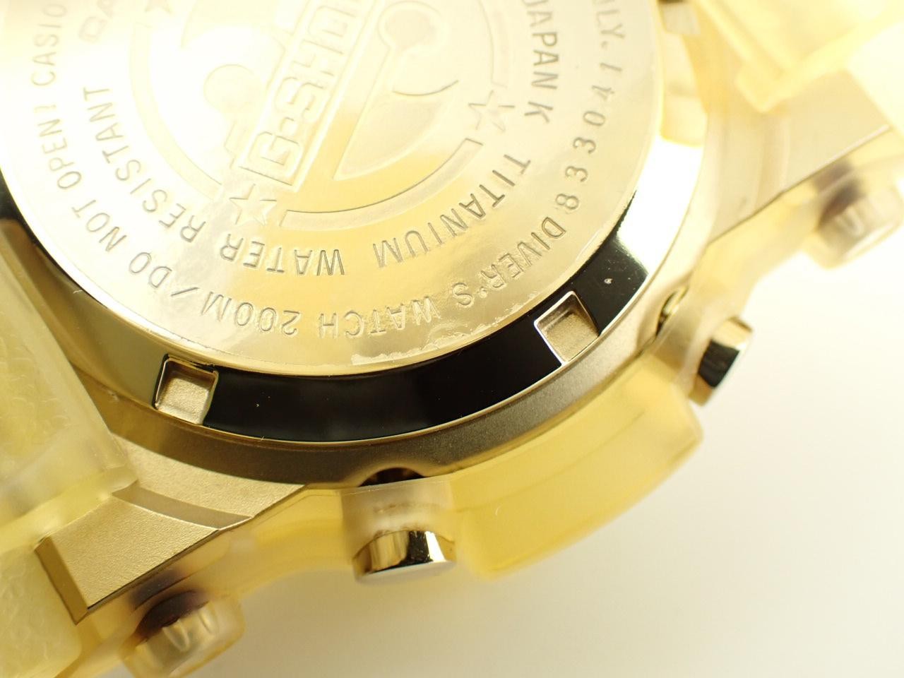 CASIO G SHOCK FROGMAN 25th Anniversary Model Glorious Gold GW 225E 7JF Used Exce
