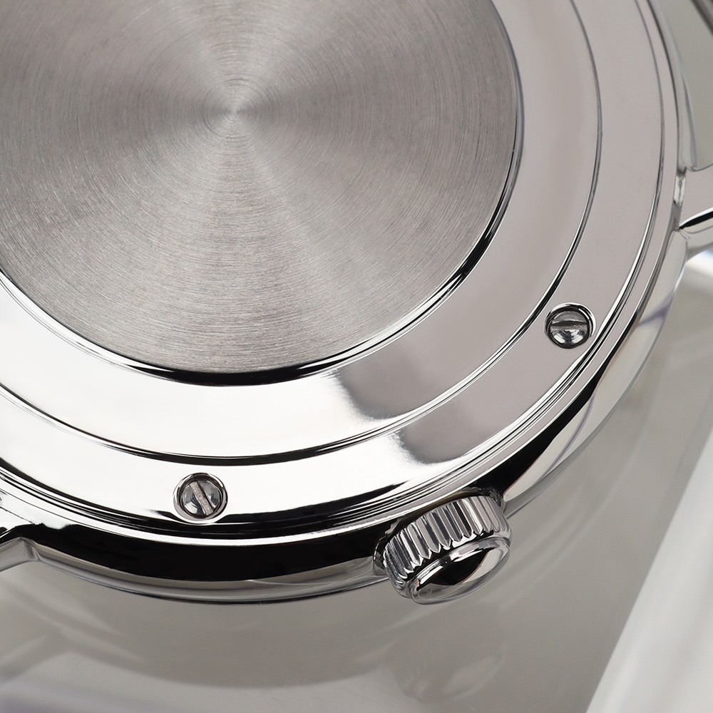 40mm Polished Watch Case 316L Stainless Steel For Eta 2824 PT5000 Movement 10ATM
