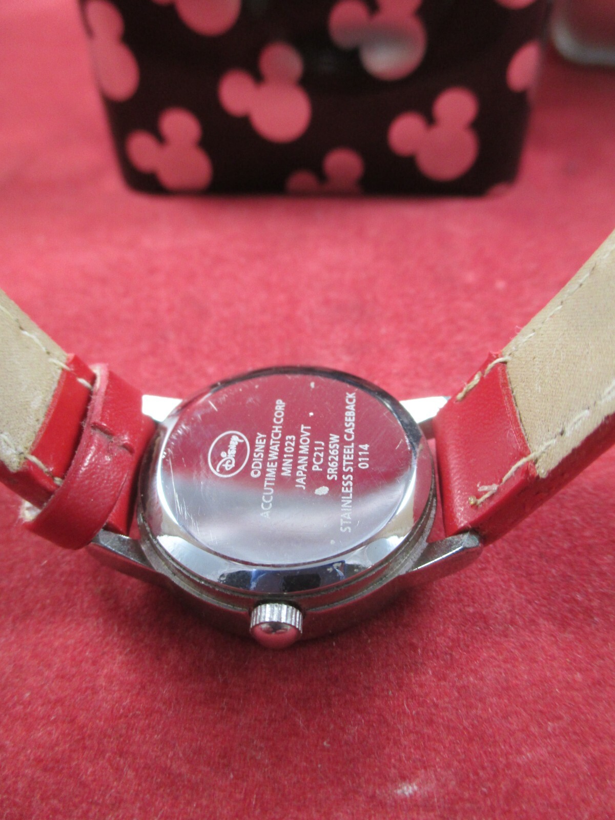 M. Z. Berger & Co. Walt Disney Mickey Mouse Womans Watch