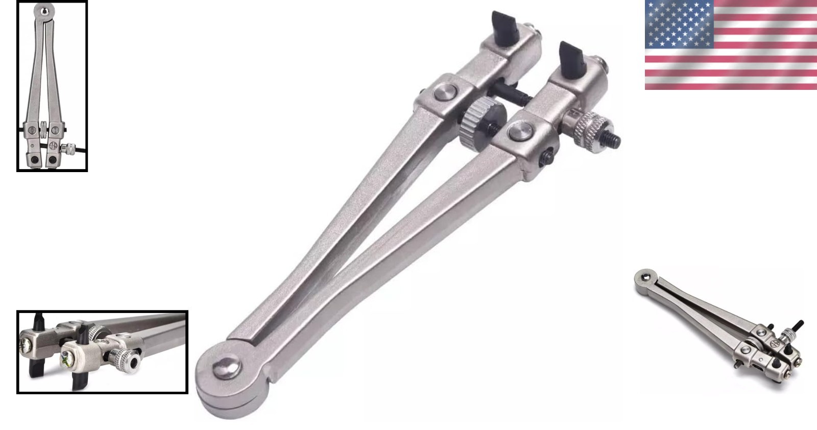 Compact & Durable Watch Back Case Opener with Included Screwdrivers – 36.5mm Max