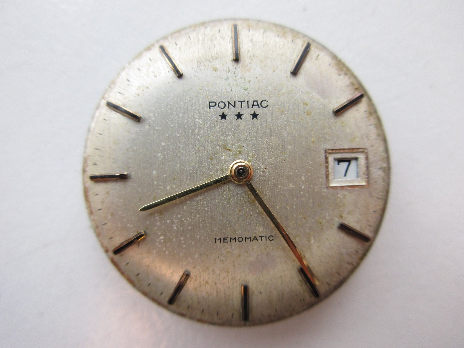 ETA cal. 2783 Swiss automatic watch movement – white date at 3 – running