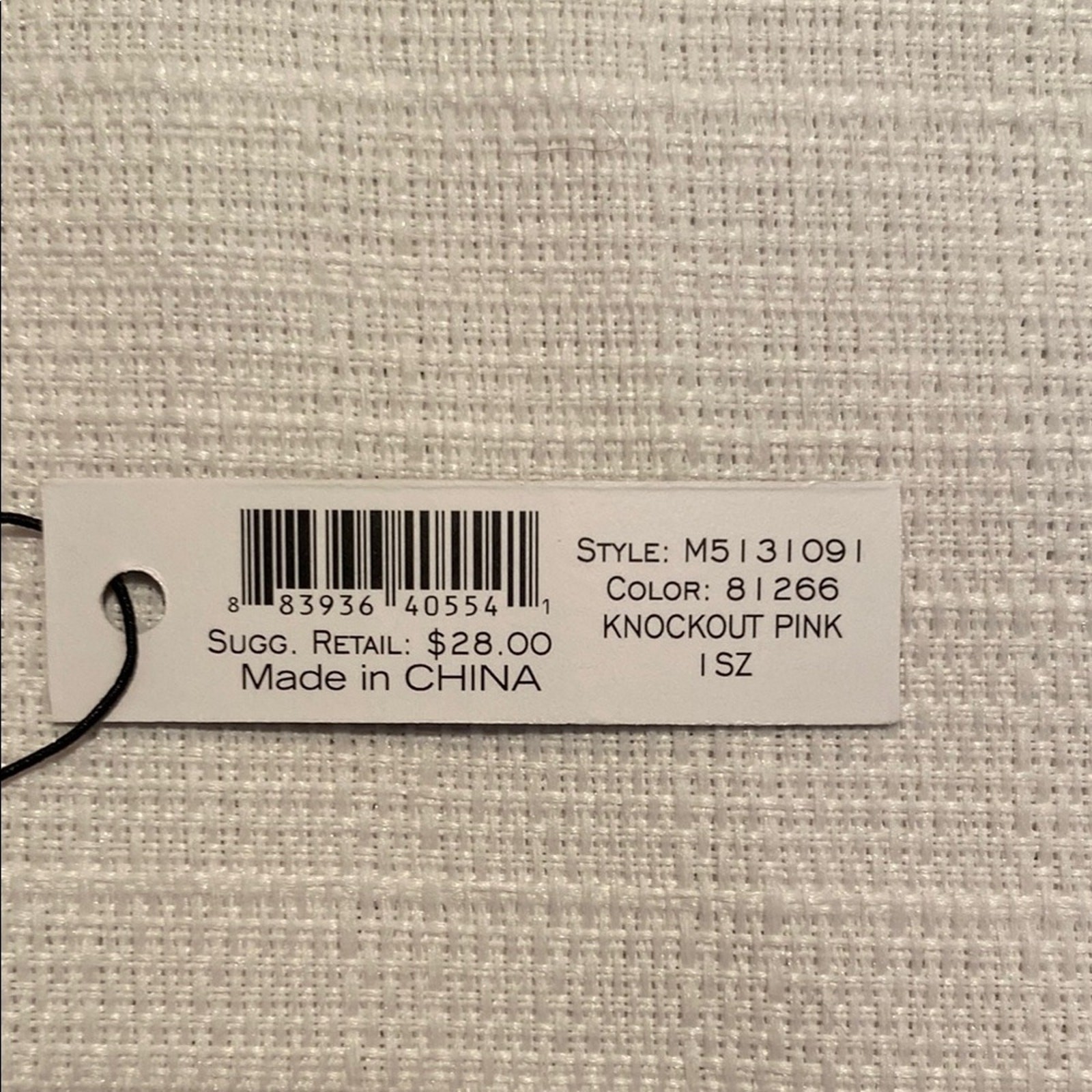 NWT – Marc Jacobs Pink Braided Bracelet
