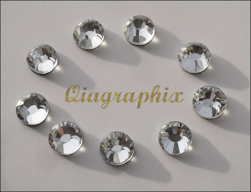 6x 1440 Pcs (60 gross) DMC Iron On Hotfix Crystal Rhinestones Clear SS16, SS16A