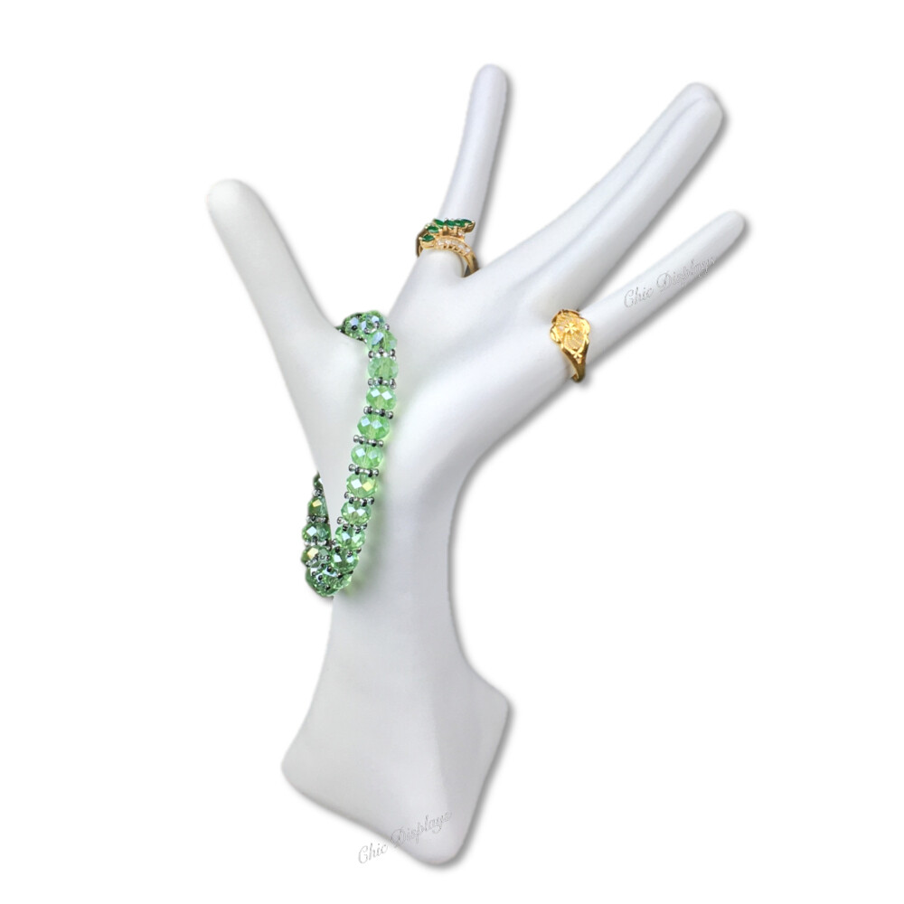 White Hand Display Jewelry Display Hand Countertop Display Necklace Display