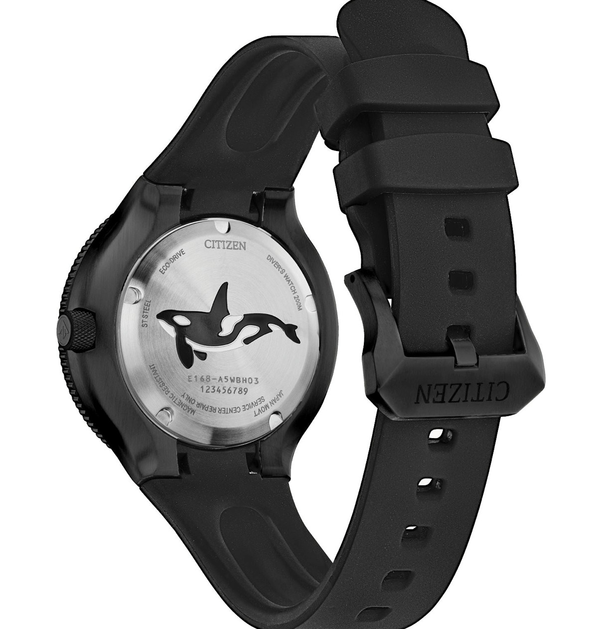 Citizen BN0235-01E Promaster Sea Collection Men’s Watch & LED Flashlight Set