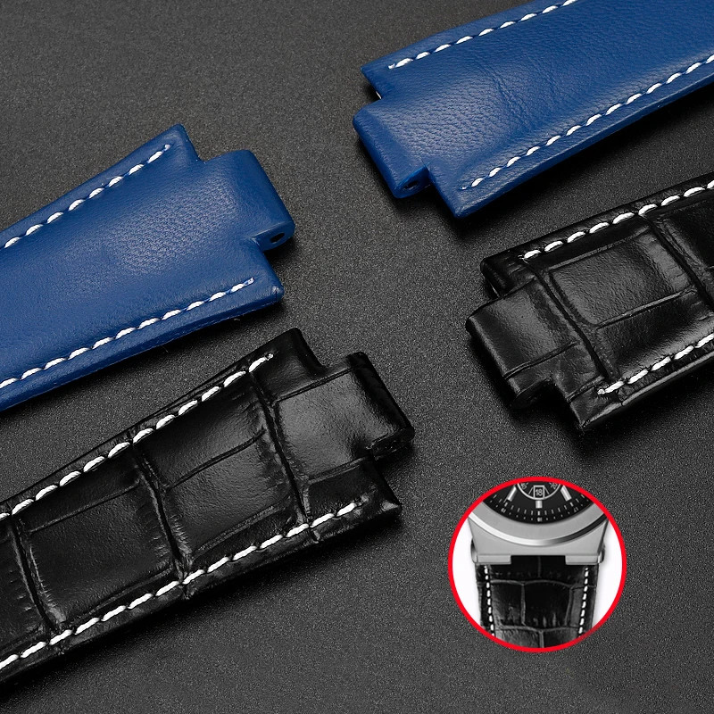 Leather Watch Strap For MK Michael Kors MK8184 13mm Convex Interface Waterproof