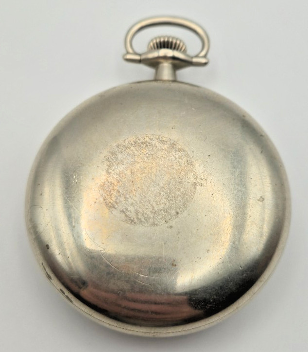 1909 Elgin Grade 291 16s 7J Pocket Watch Keystone Base Metal Runs