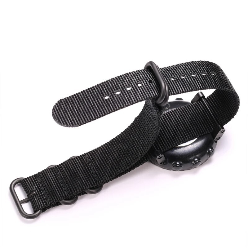 High Quality Thick Nylon Canvas Watch Strap Band Military Diver 24mm