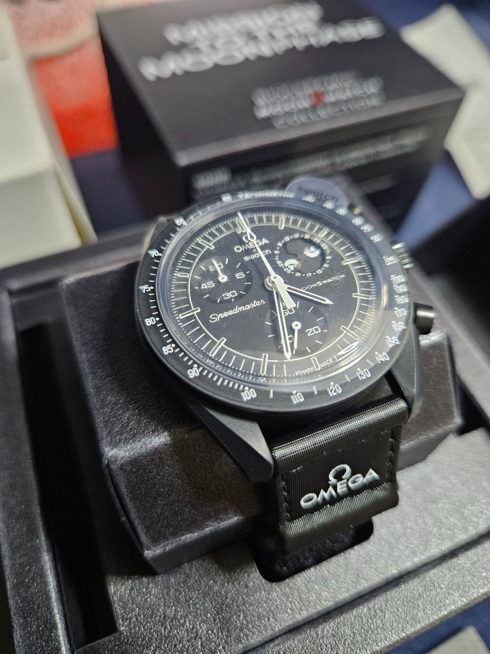 Swatch x Omega x Snoopy Bioceramic MoonSwatch Mission To The Moonphase Full Moon