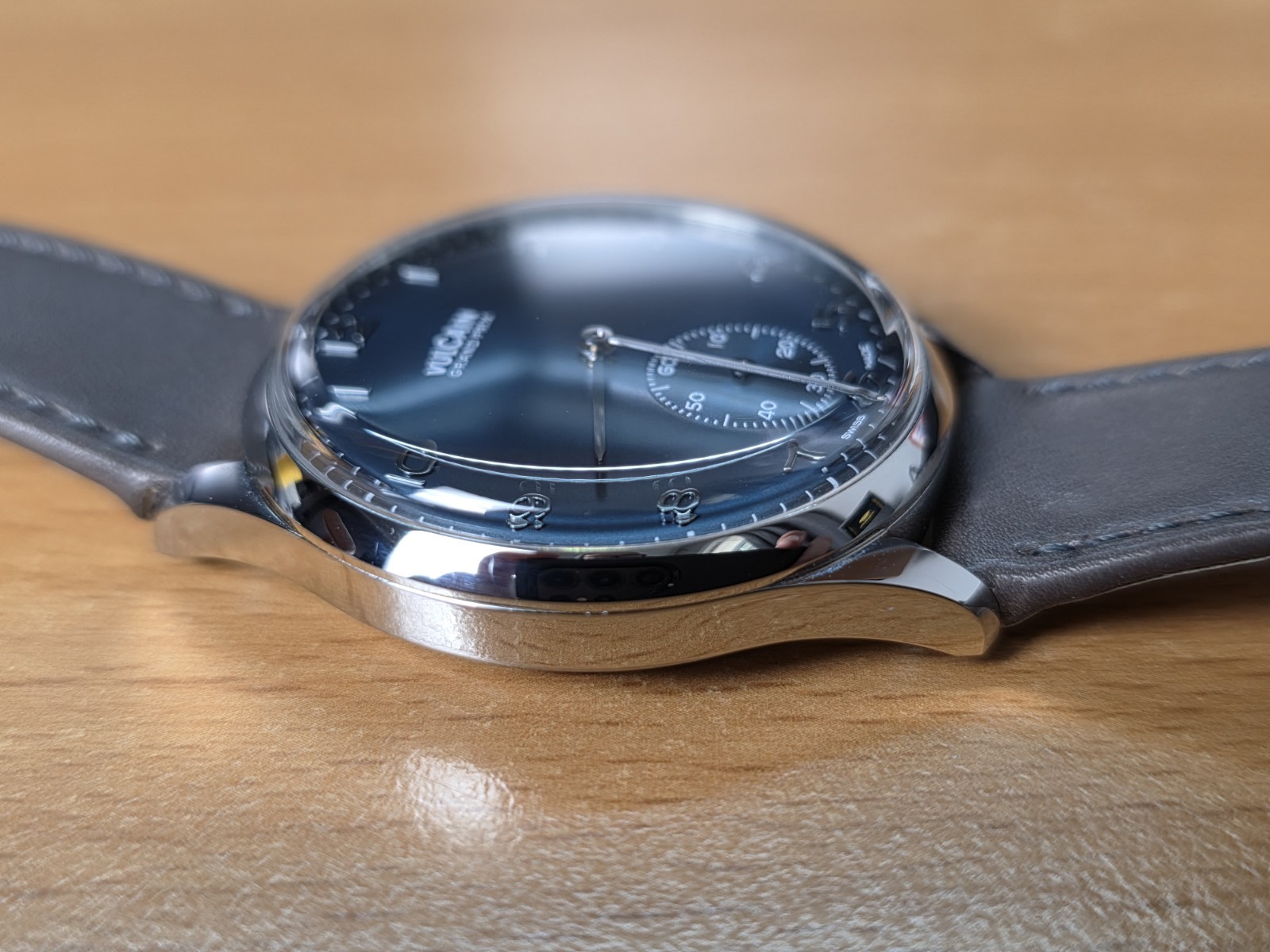 Vulcain Grand Prix Small Second Blue (39mm) 690175A30