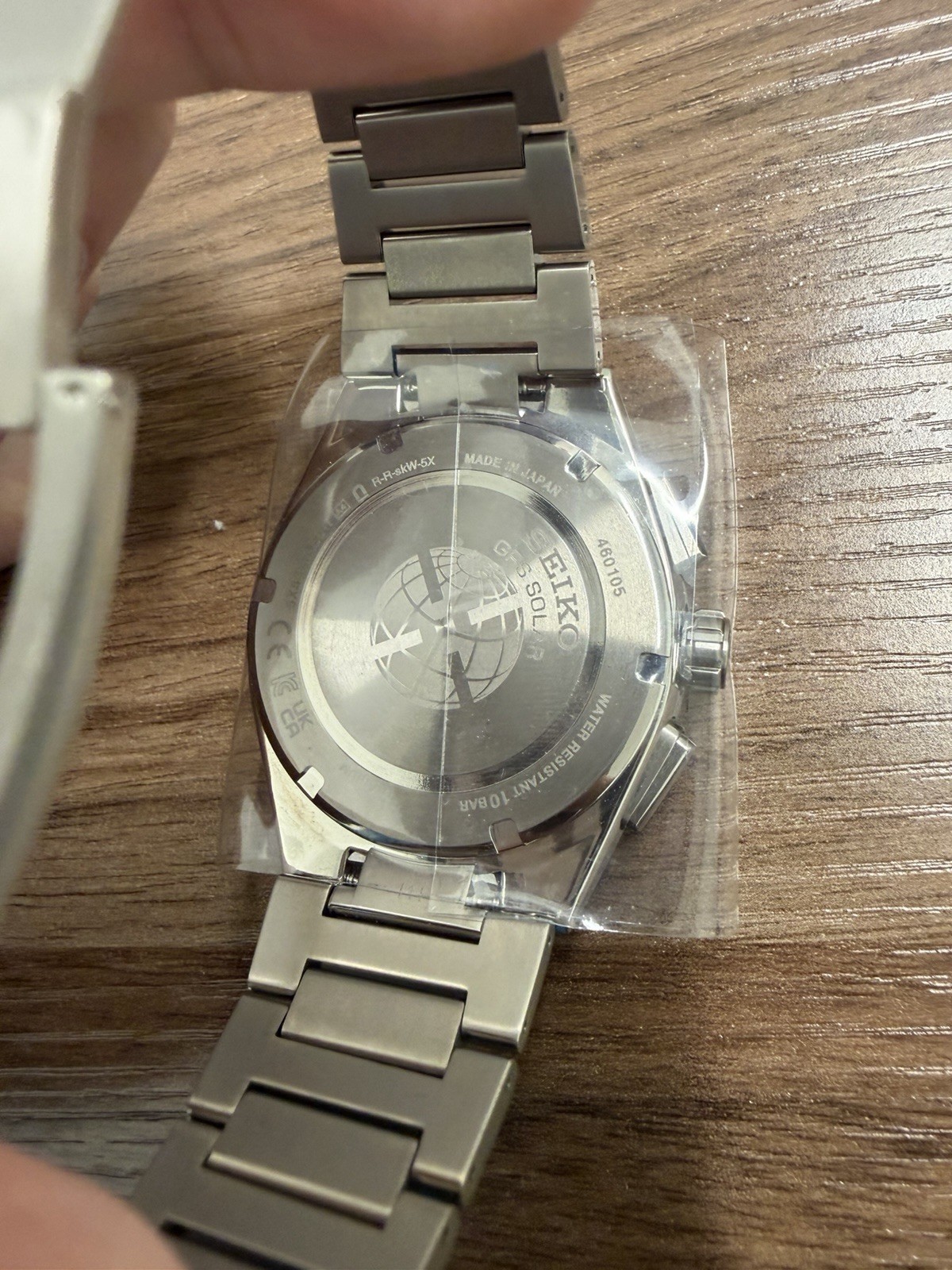 Seiko Astron GPS Solar Caliber 5X83 Radio Titanium Chronograph Watch – SSH163