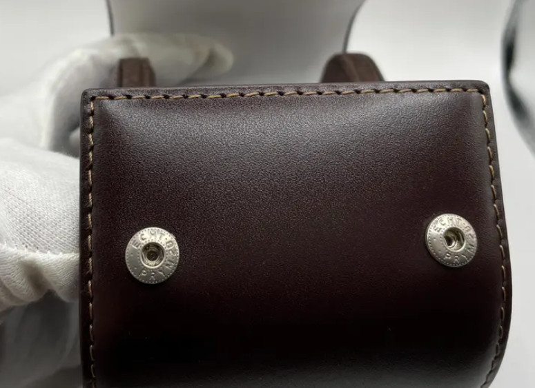Patek Philippe Dark Brown Leather Watch Travel Case Luxury Carry Box New 2026