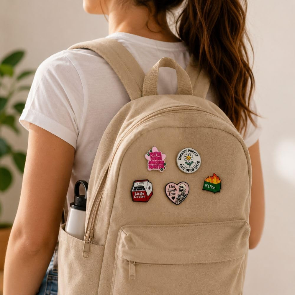 20PC Funny OG Charm Pins Bulk Set Cute Cool Novelty Meme Button Pins