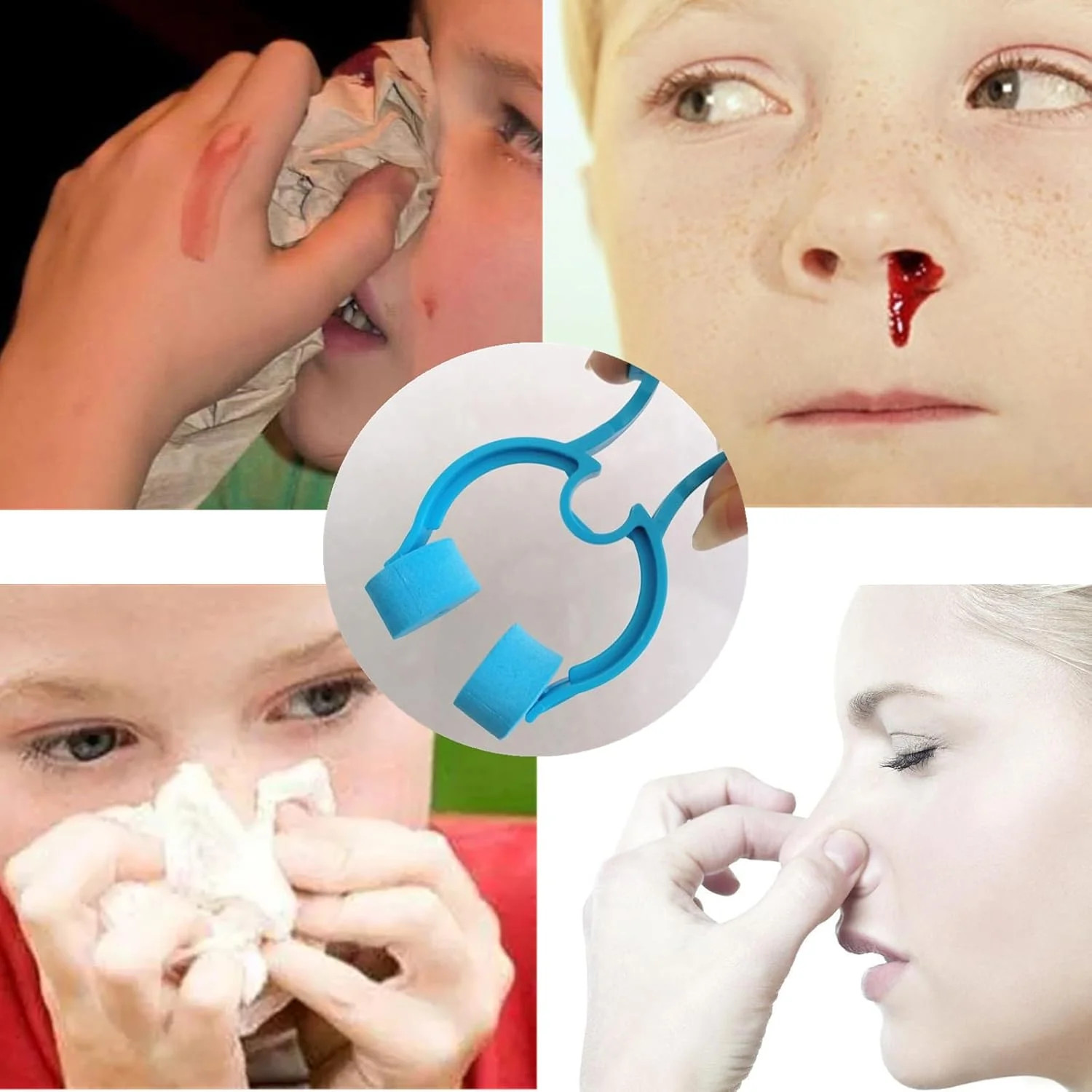 20 PCS Nose Stop Clips Professional Nose Clips Nose Bleed Stopper Clips Swimming