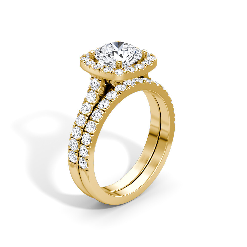 14k Ring E VVS2 2.25 Carat Lab-created Diamond IGI Certification Women Jewelry