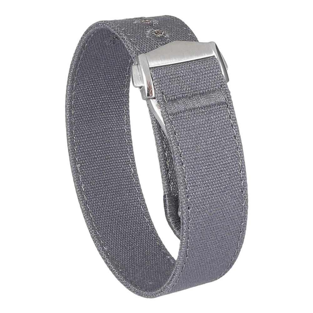 Canvas Sailcloth Watch Strap 20 22mm Soft Nylon Band Folding Clasp Sport Men New