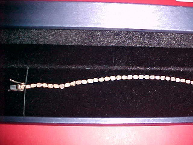 Polki 2 Carat Diamond Tennis Bracelet 7.25 Inch Bezel setting