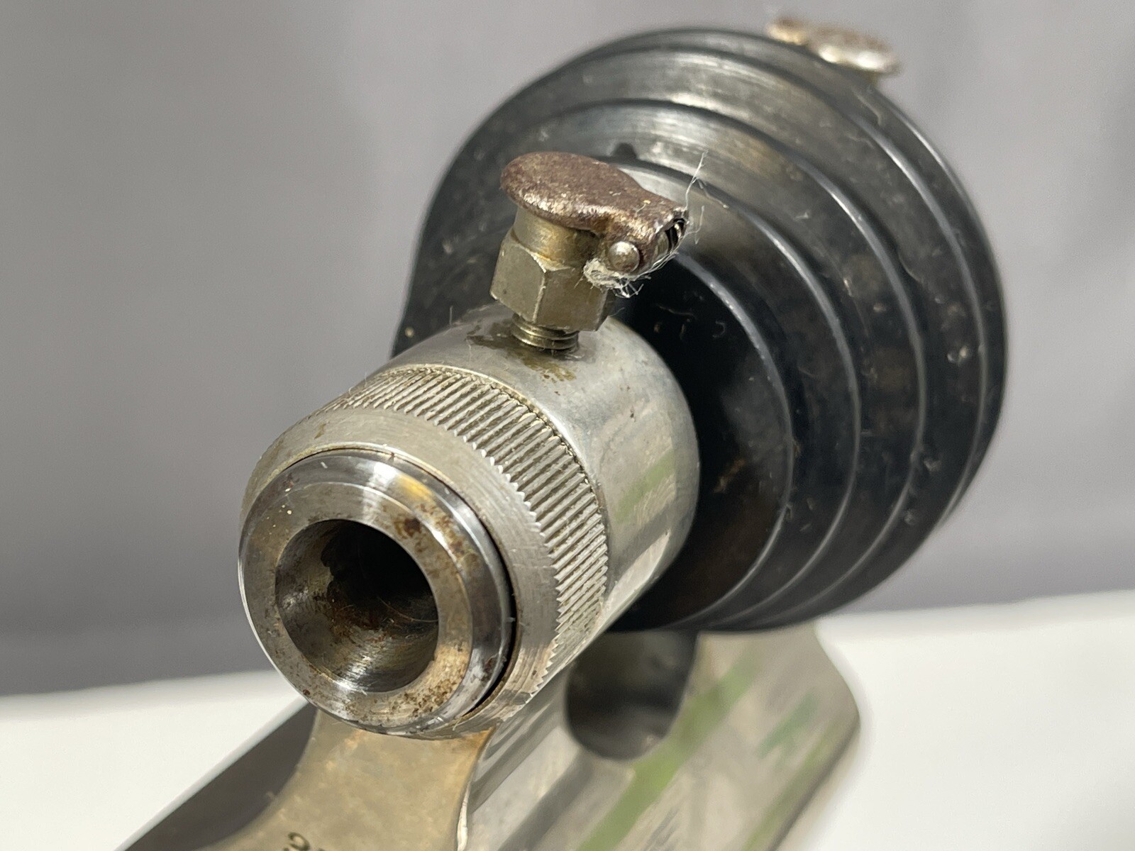 Derbyshire Watchmaker Lathe, Hard, 8mm with Hamilton Beach Motor (Read)