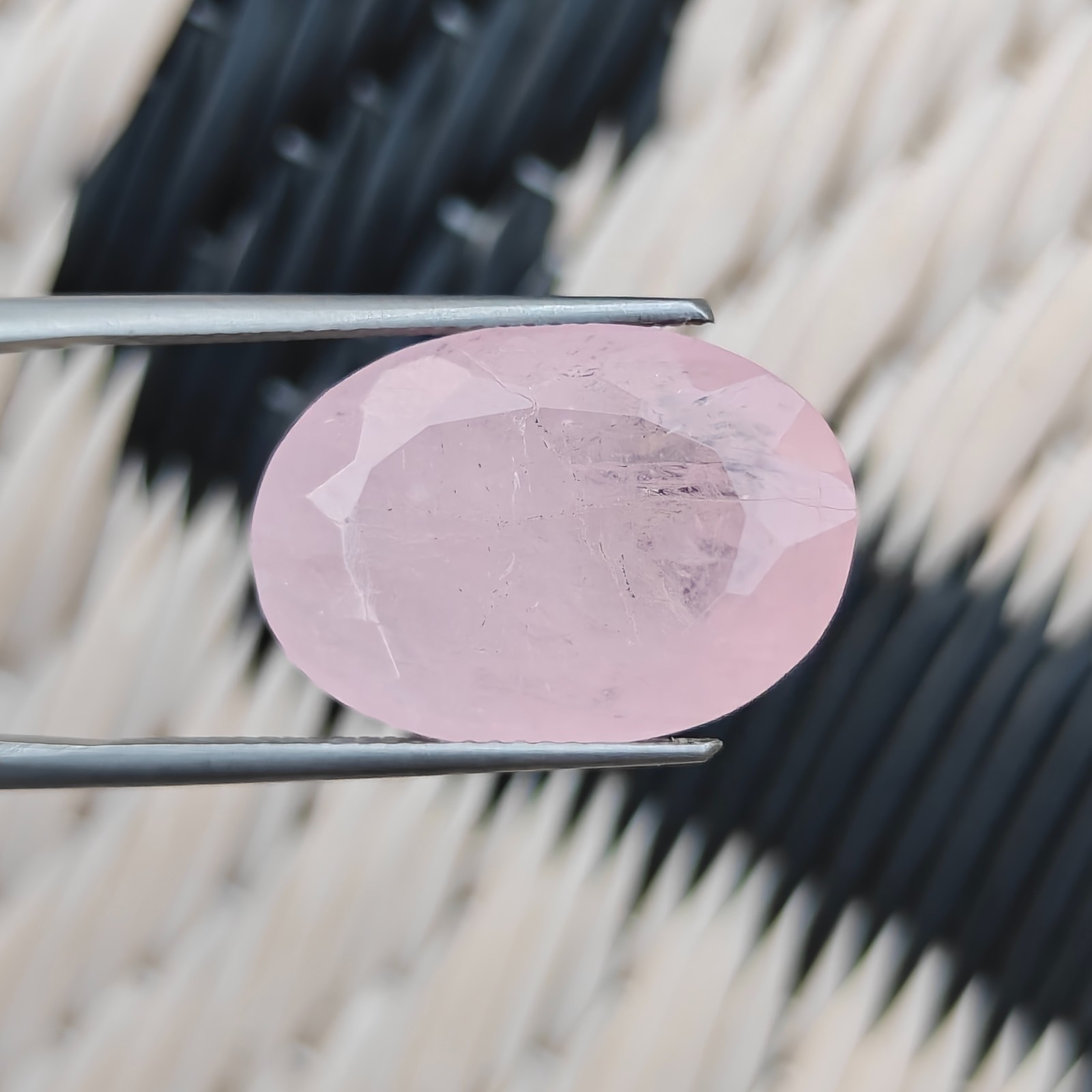 Natural Morganite Oval Cut Loose Gemstone Jewelry Making|13.20x19x8.20mm