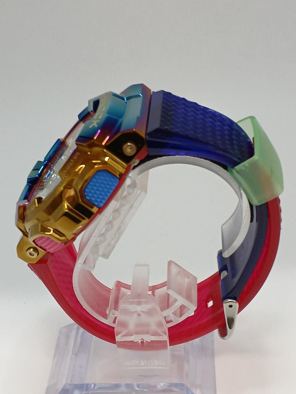 CASIO G-SHOCK GM-110RB-2AJF Rainbow Metal Bezel Analog Digital Watch Japan