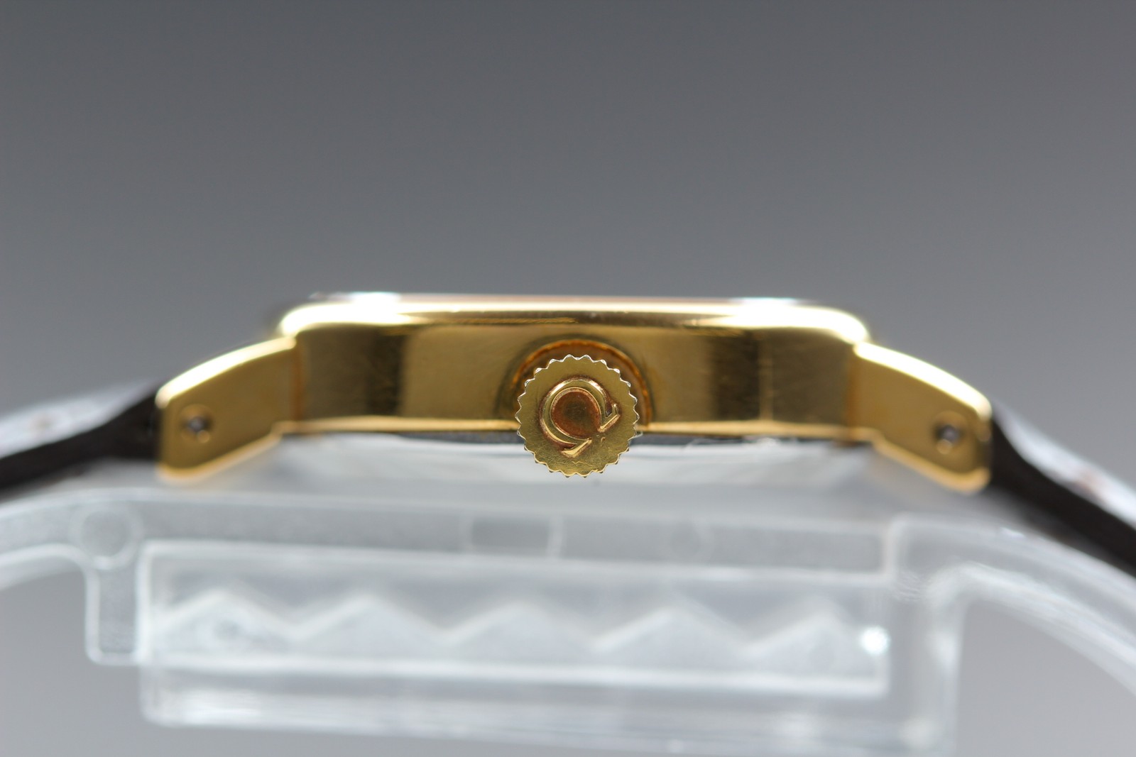 1979 OMEGA De Ville Cal.625 Brown Manual Wind Vintage Women’s Watch [Exc+5]