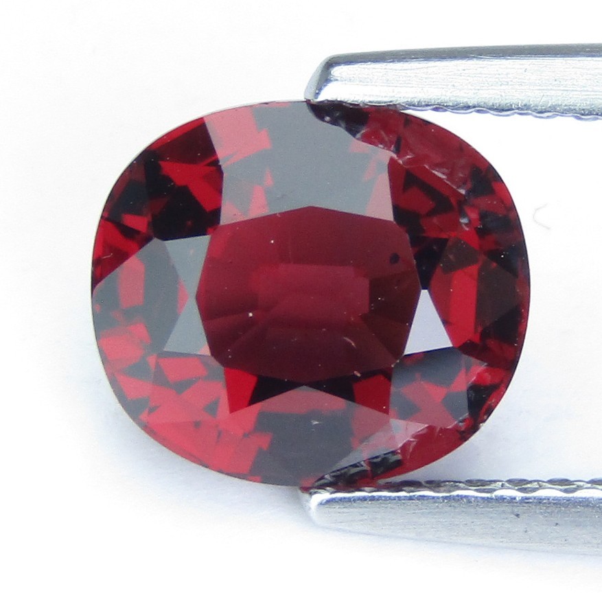 3.38Cts Ravishing Natural Pink Rhodolite Garnet 8.9×7.9×5.5mm Cushion Gemstone