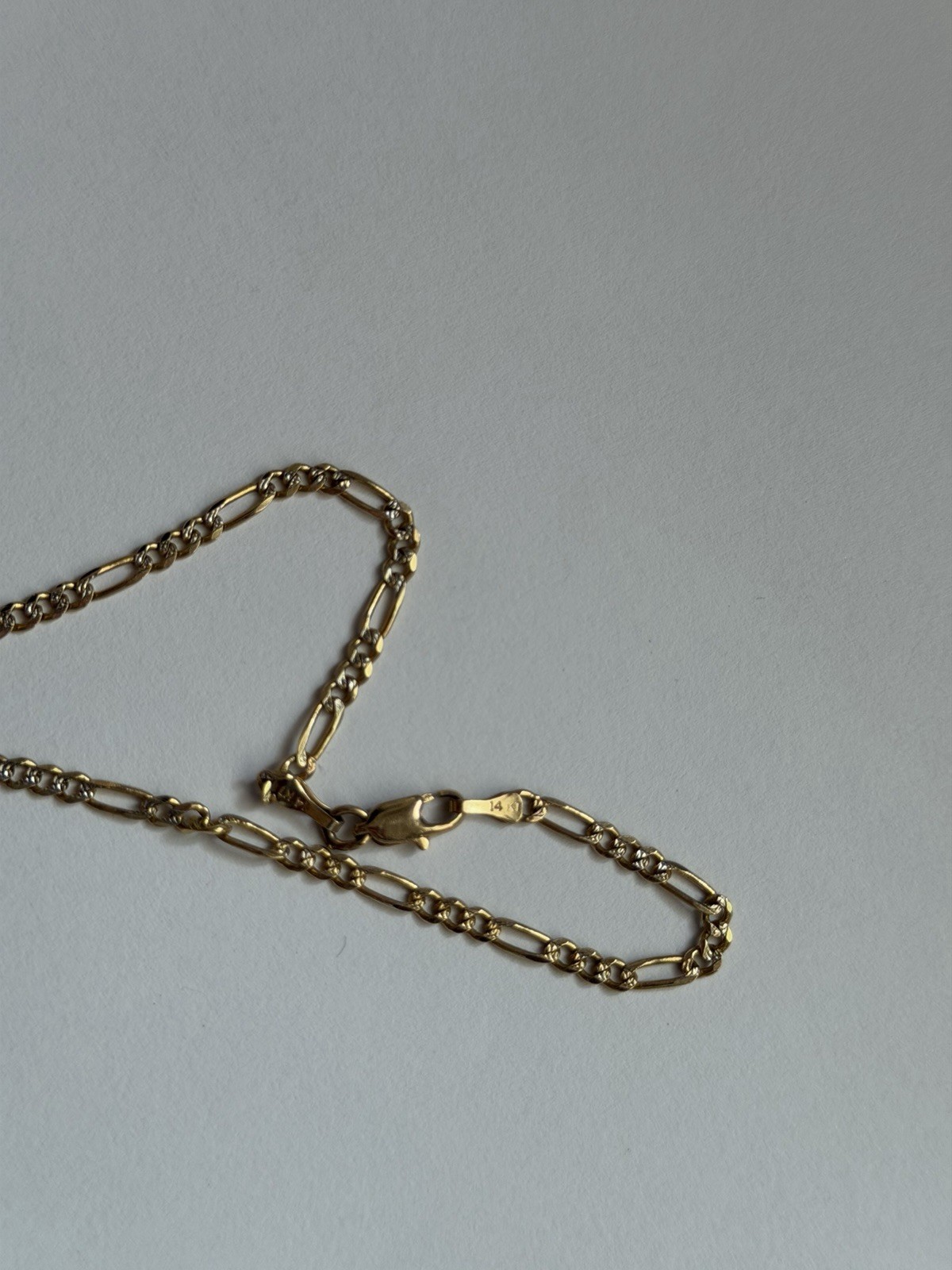 14k Gold Chain And Pendant-12g- EXCELLENT Condition