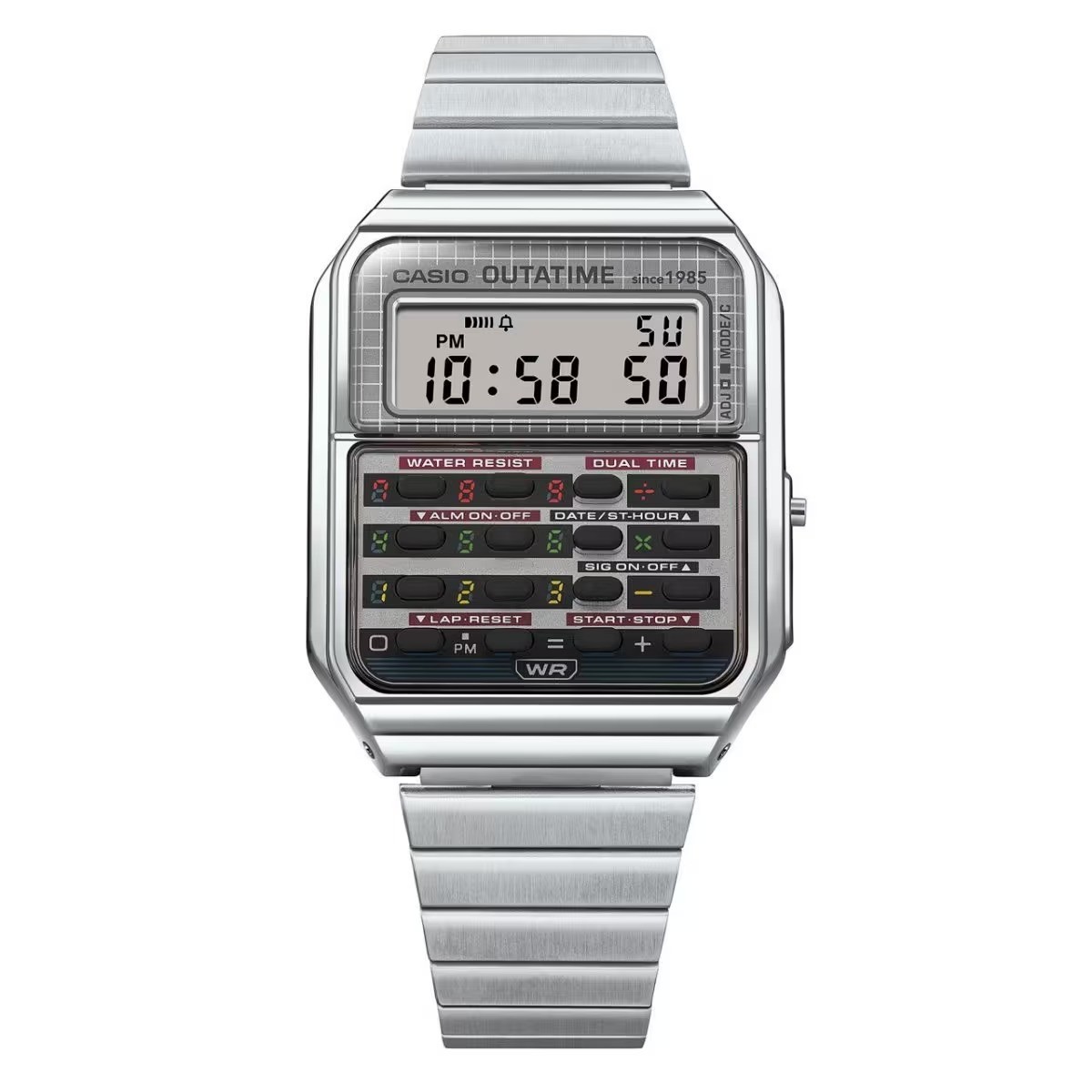 CASIO Back To The Future Collab Model Watch CA-500WEBF-1AJR CALCULATOR 2025 NEW