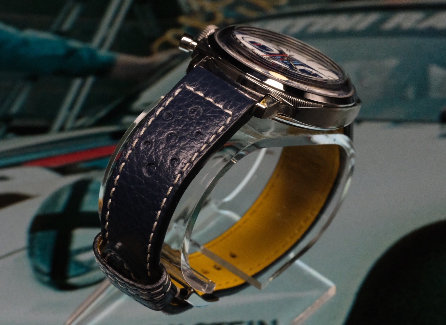 Breitling Top Time B01 Martini Racing Steel White 38mm AB01772A1G1X1 Full Set