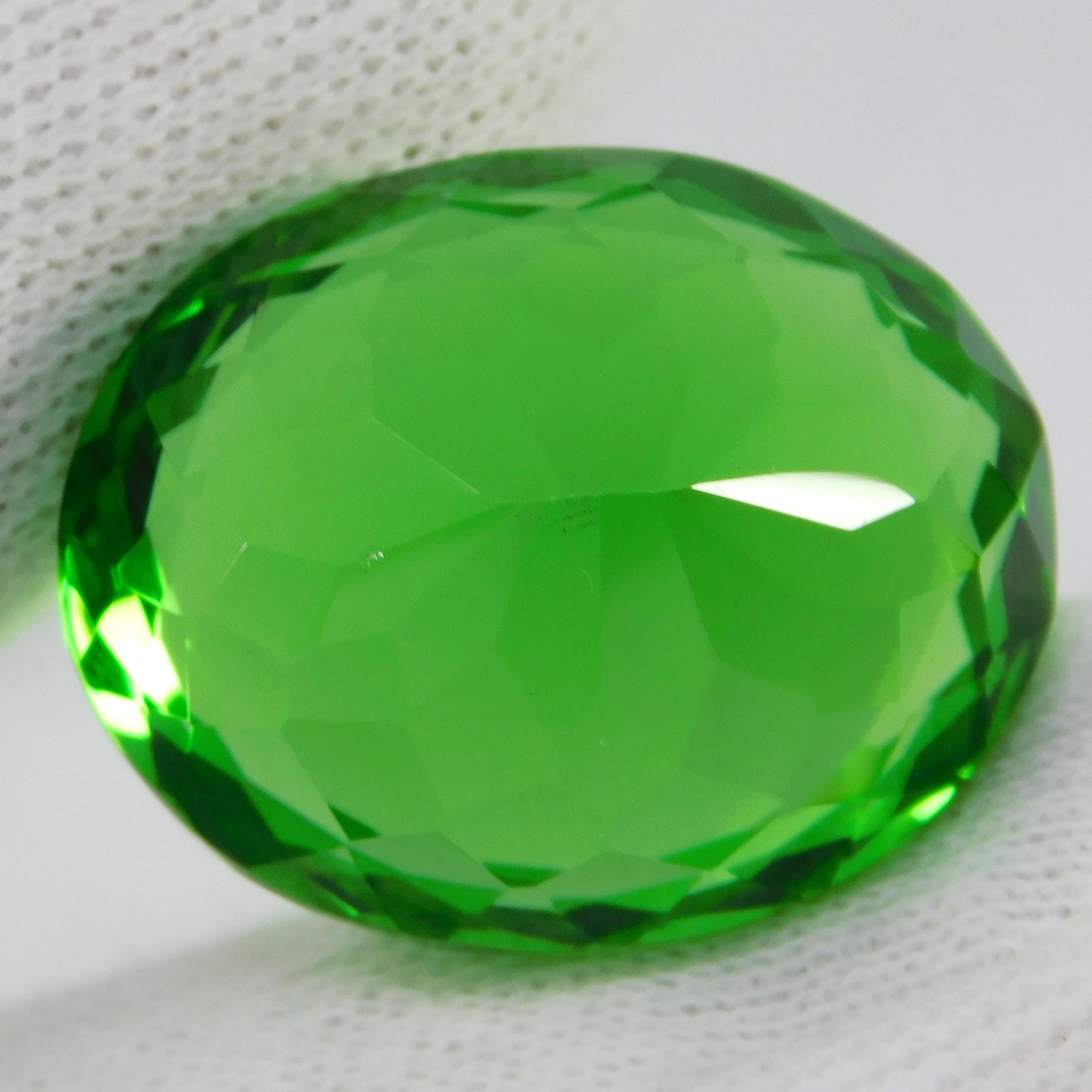Certified 120 Ct+ Natural Tsavorite Green Garnet Stunning Oval Cut Gemstone