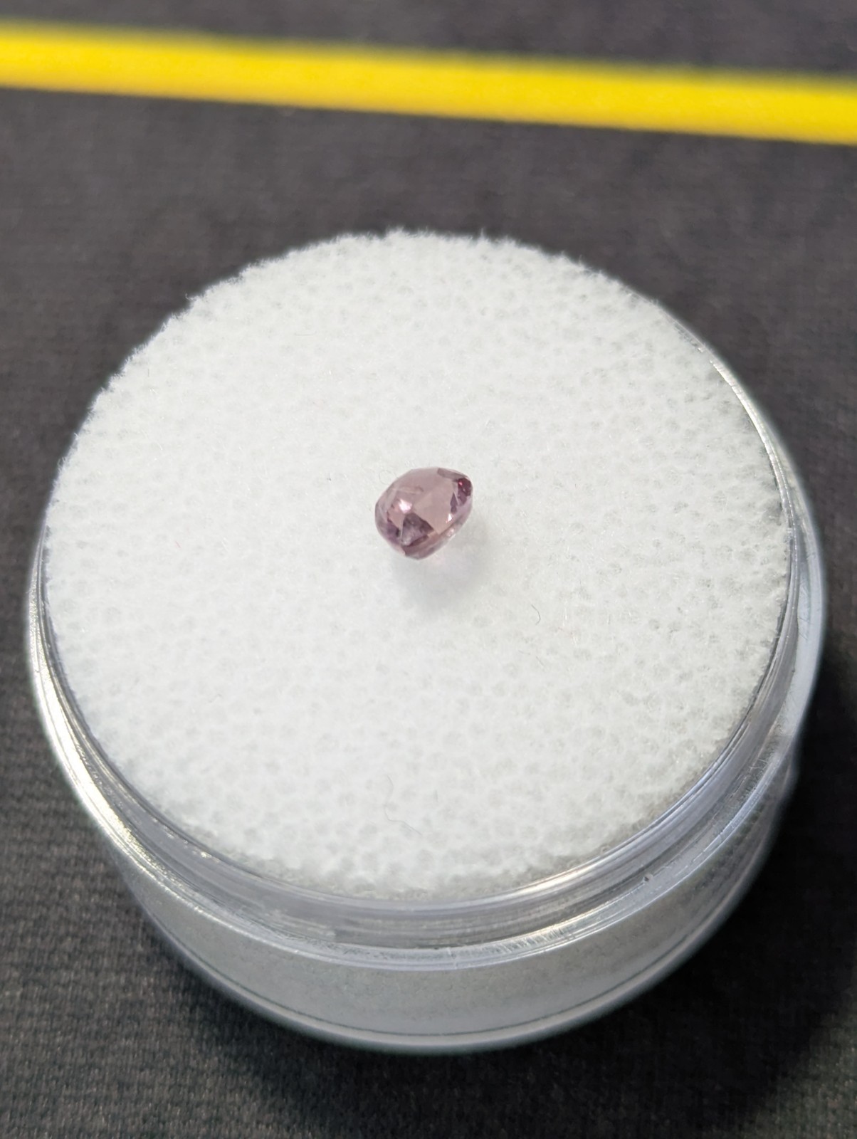 0.36ct Natural Pinkish Purple Sapphire Pear 4.7×3.5mm Songea Unheated Loose Gem