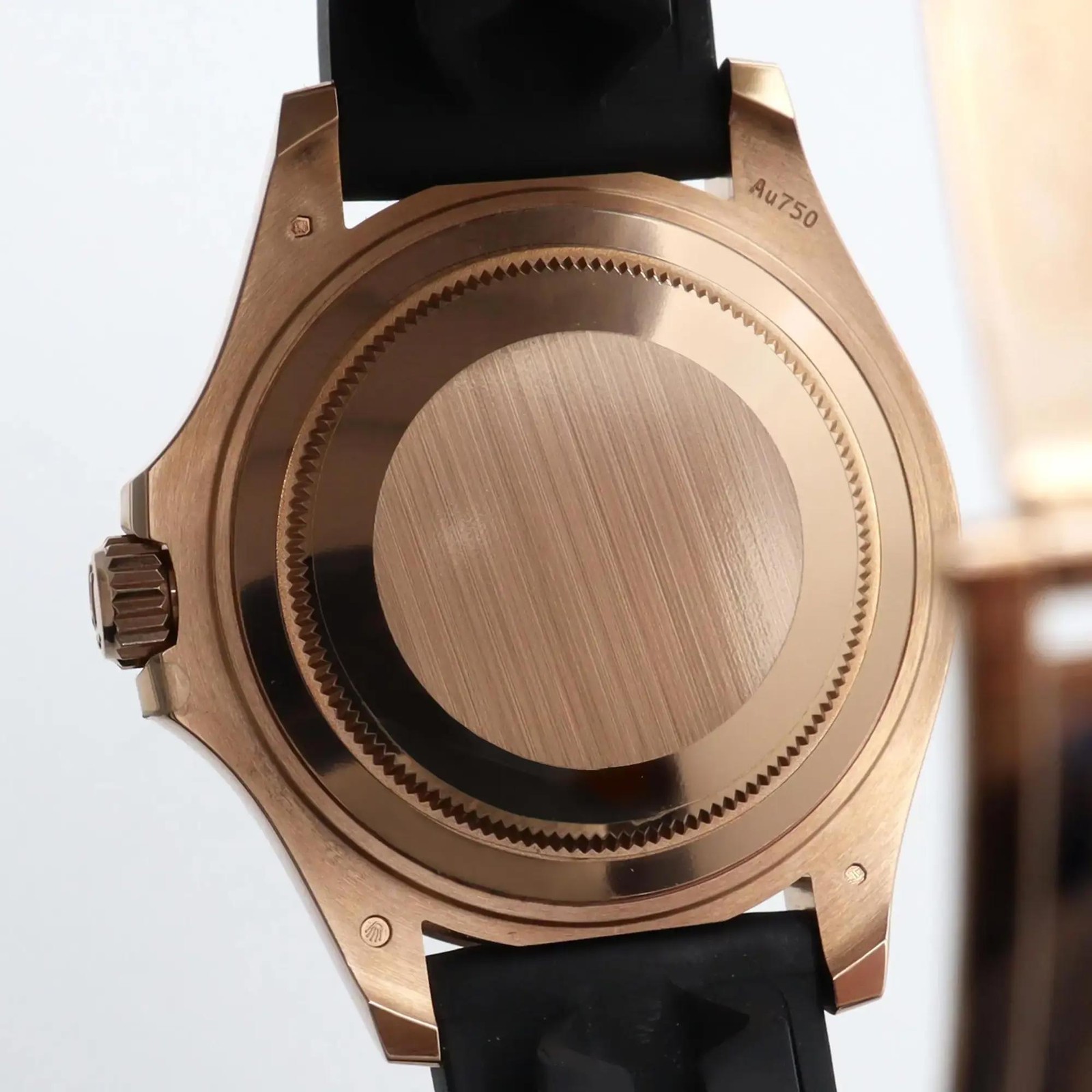 New 2023 Rolex Yacht Master 268655 37mm 18K Rose Gold Oysterflex Midsize Watch