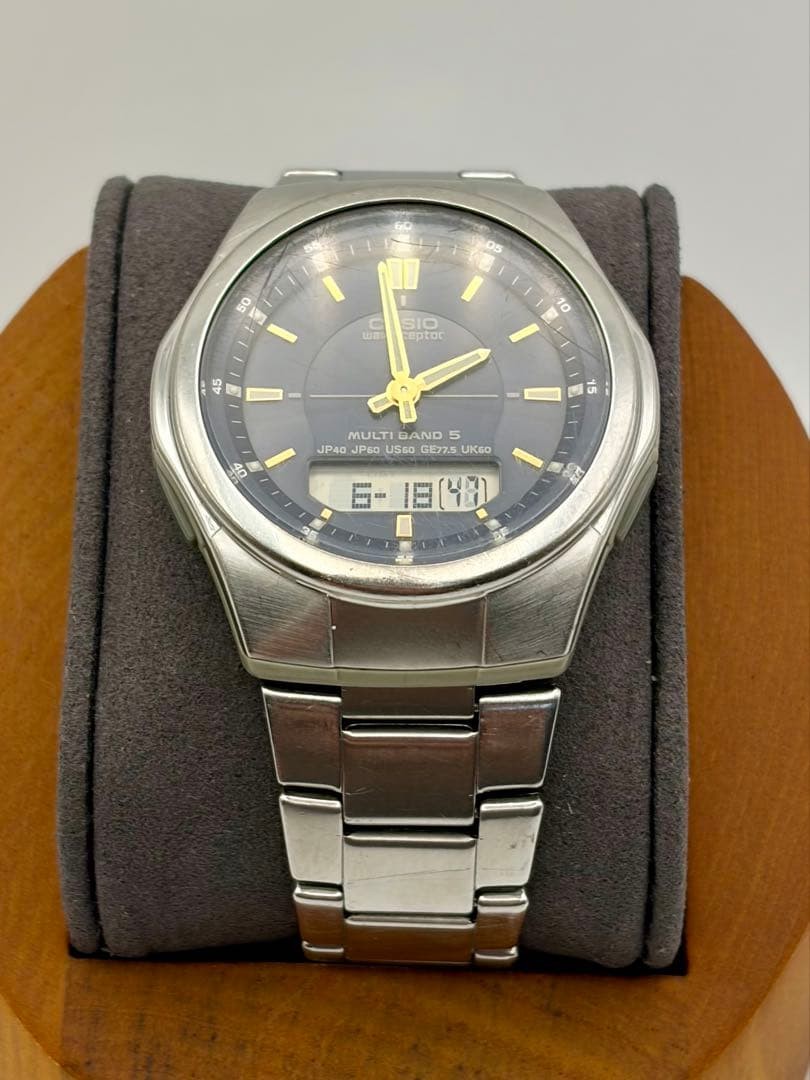 CASIO WVA-M480 4709 Digital-Analog Tough Solar Watch