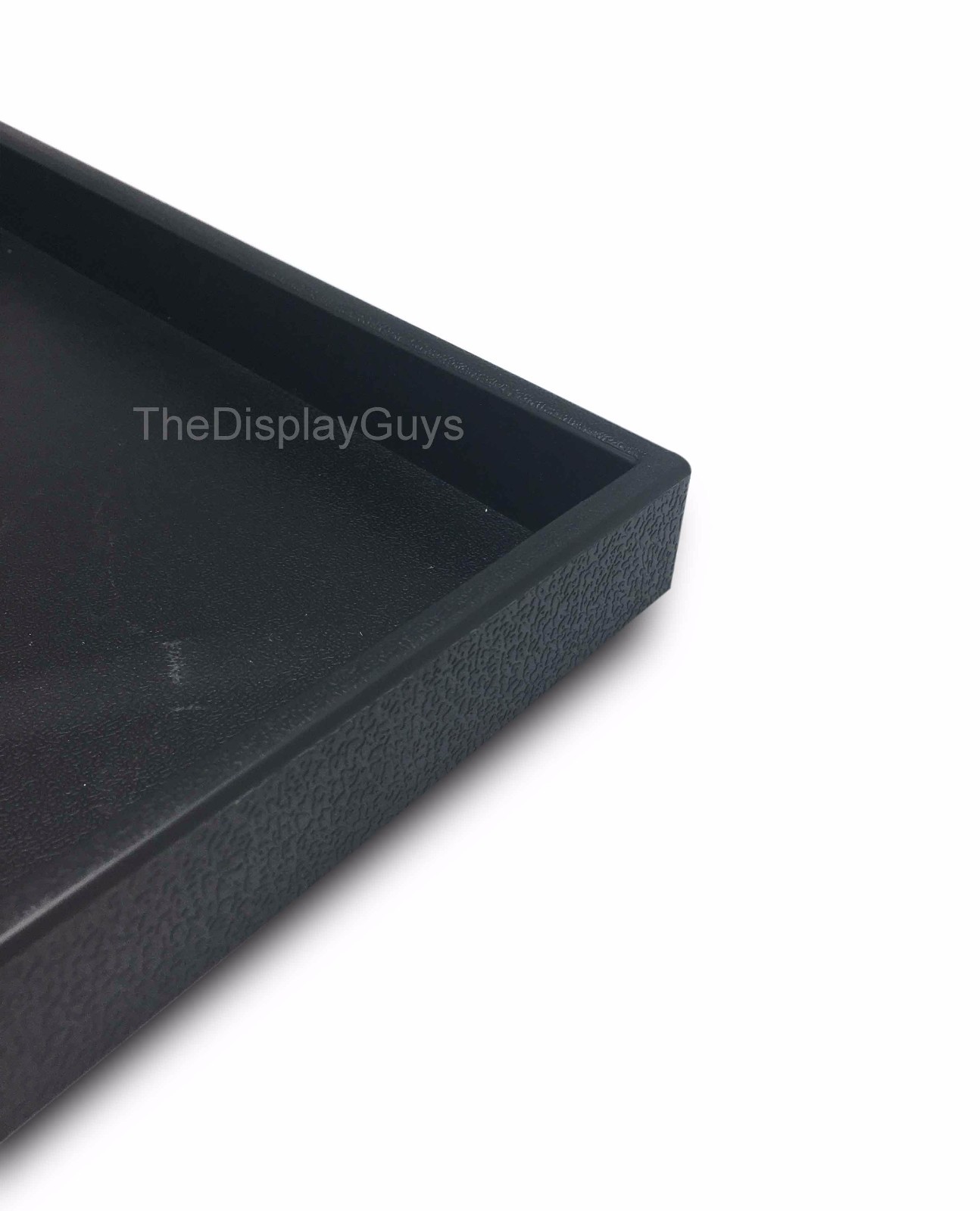 1 1/2″ Black Plastic Stackable Display Jewelry Tray W Variety of Ring Foams