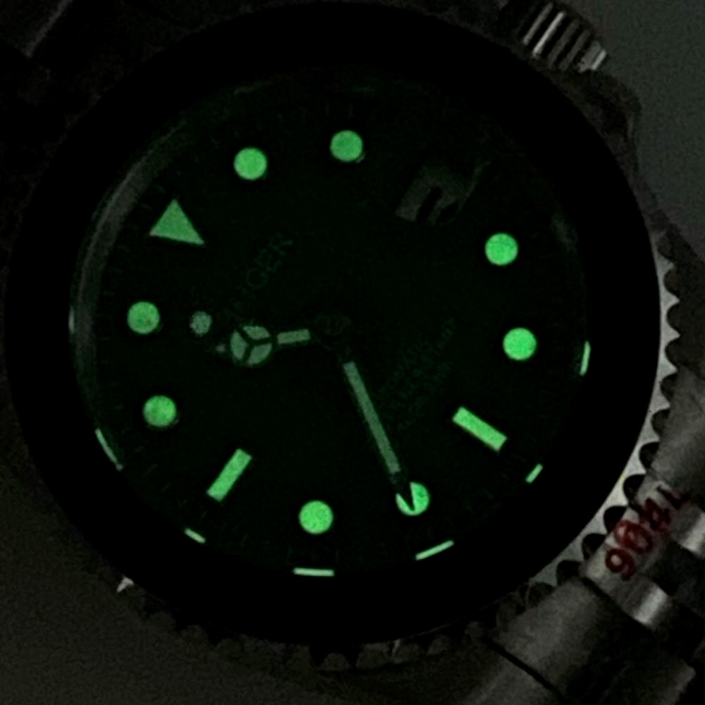 NH35A Movement Automatic Watch For Men 40mm Bliger/Sterile Dial Sapphire Crystal