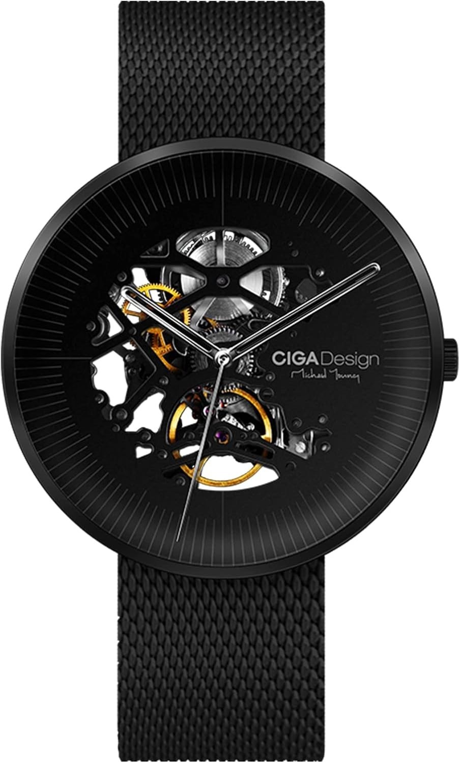 CIGA Design Automatic Mechanical Watch Designed by Michael Young Stainless Steel