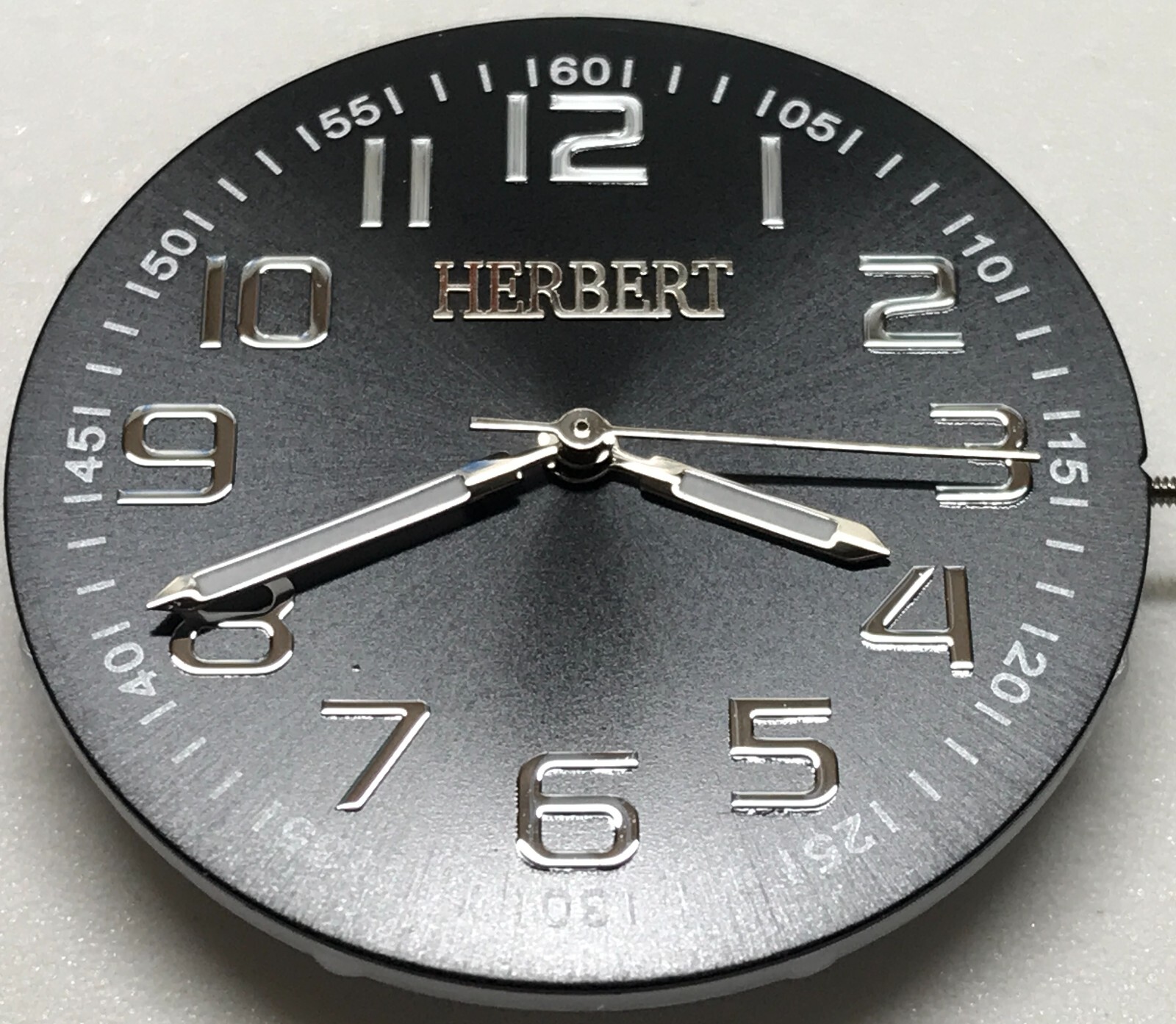 CUSTOM dial Micro logo emblem watch Metal Steel Adhesive 3D Silver Gold Black