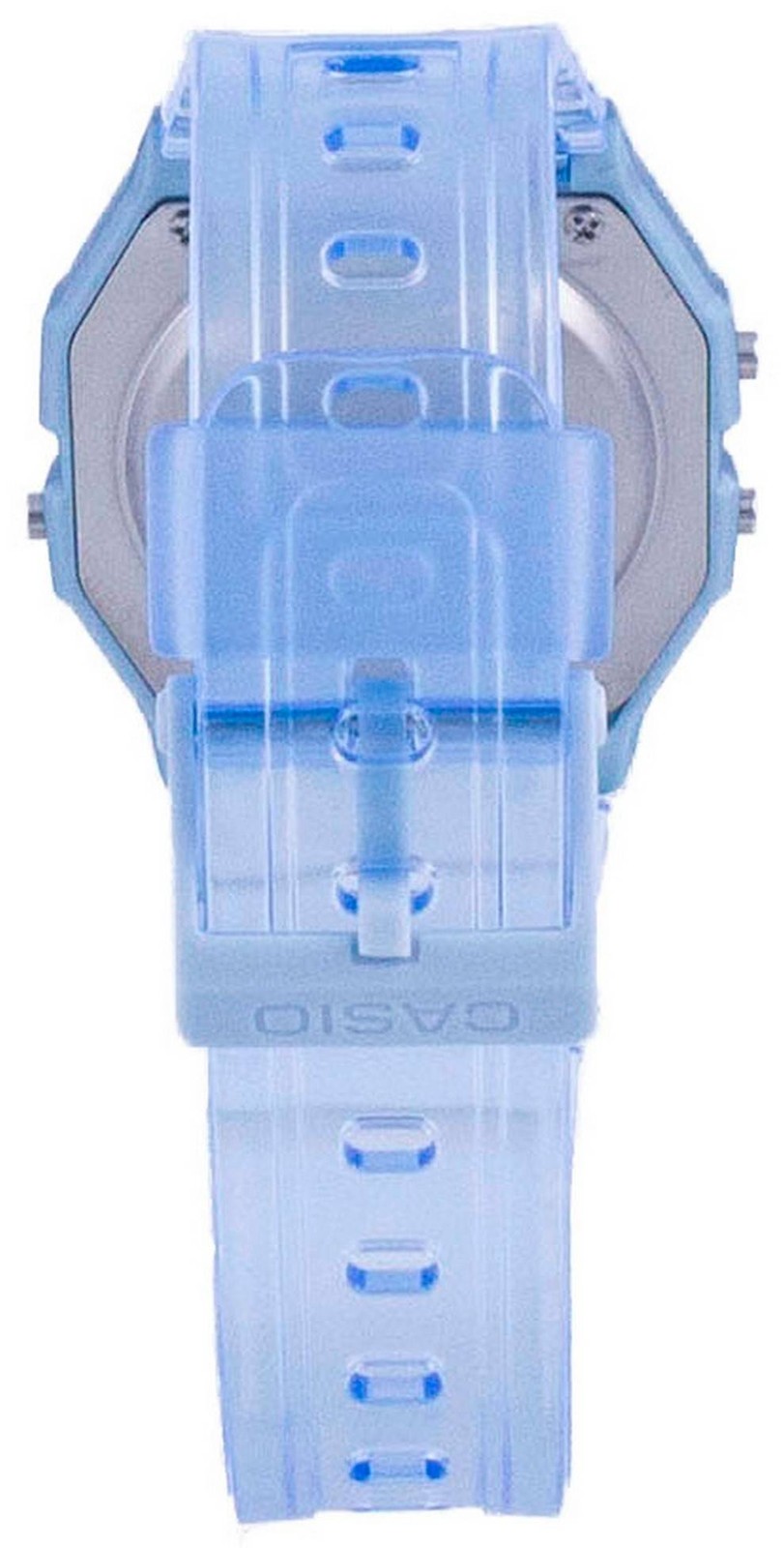 Casio Youth Blue Resin Digital Sports Grey Dial Quartz F-91WS-2 Unisex Watch