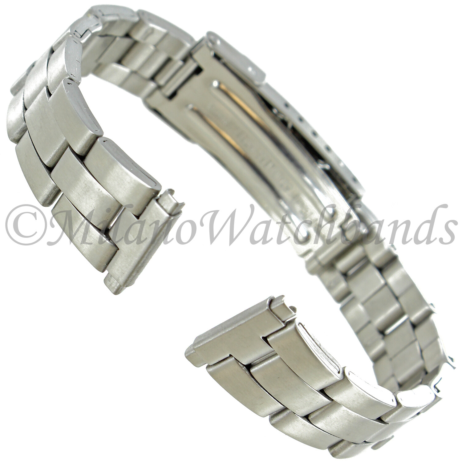 12-16mm Speidel Stainless Steel Deployment Fold-Over Buckle Watch Band 1882/00