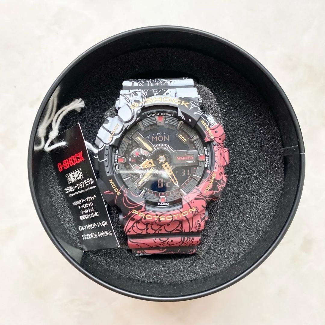 [B1P] CASIO G SHOCK GA 110JOP One Piece Luffy Collaboration Watch [q8m]