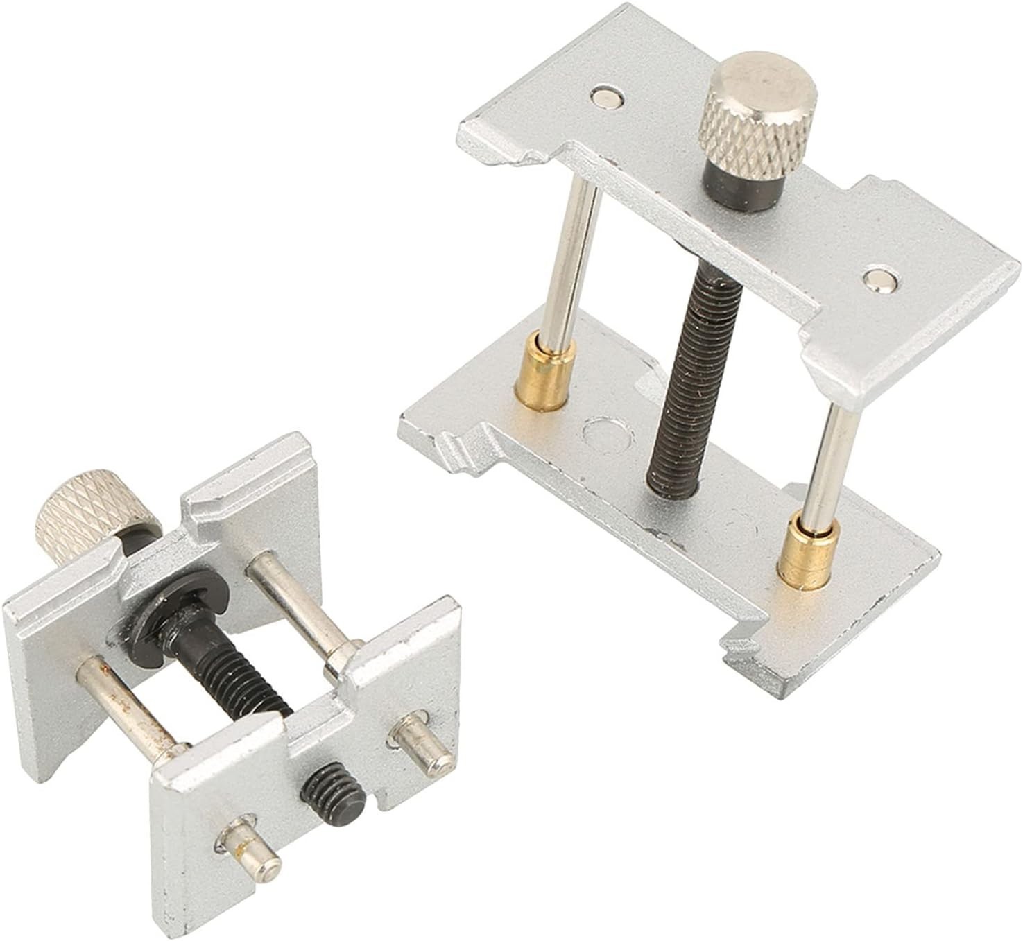 2Pcs Adjustable Watch Movement Holder Set – Ideal for Watchmakers & DIYers