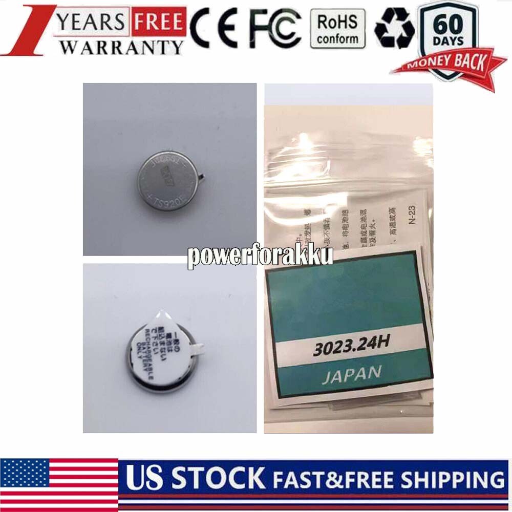 For Seiko Solar TS-920E 3023.24H Capacitor Watch Battery Replace MT920 3023-34T