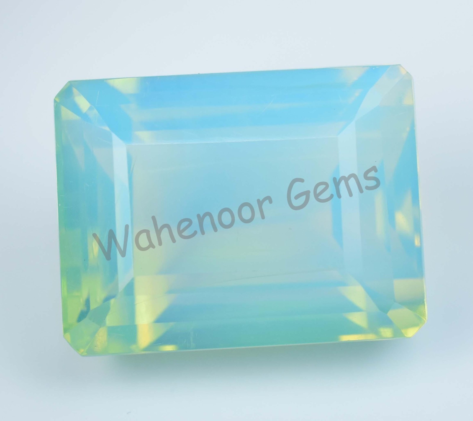 Natural Lime Opal 46.45 Ct Emerald Welo Untreated Australian Certified Gemstone