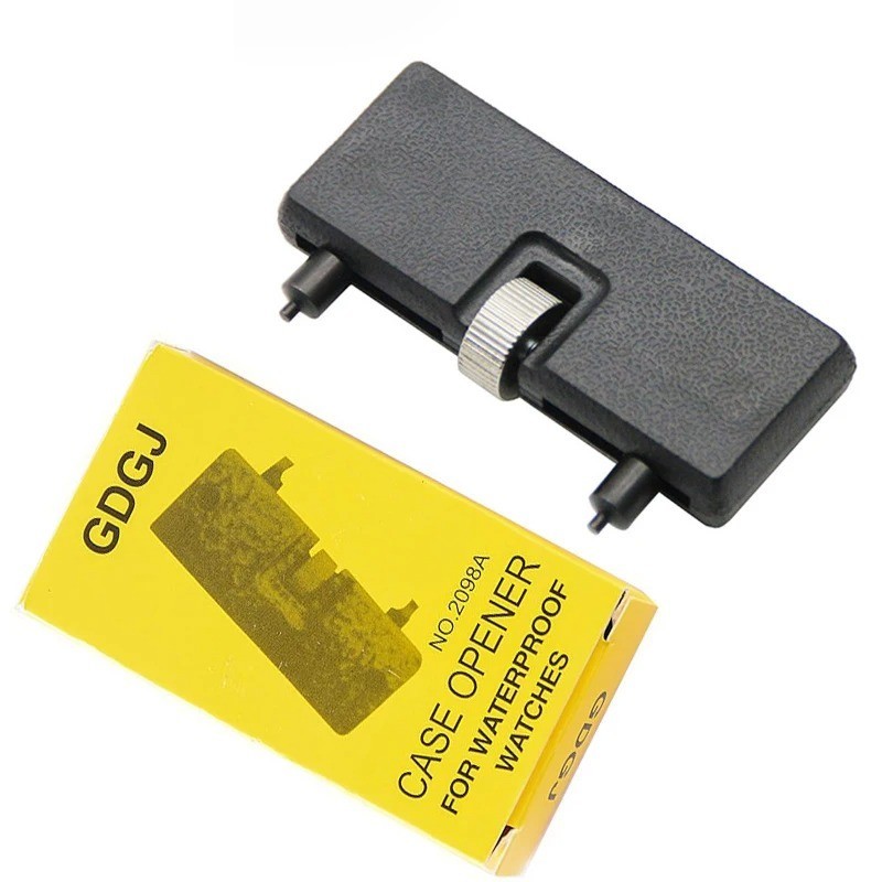 Adjustable Watch Opener Back Case Tool Press Closer Remover Wrench Screw Kit