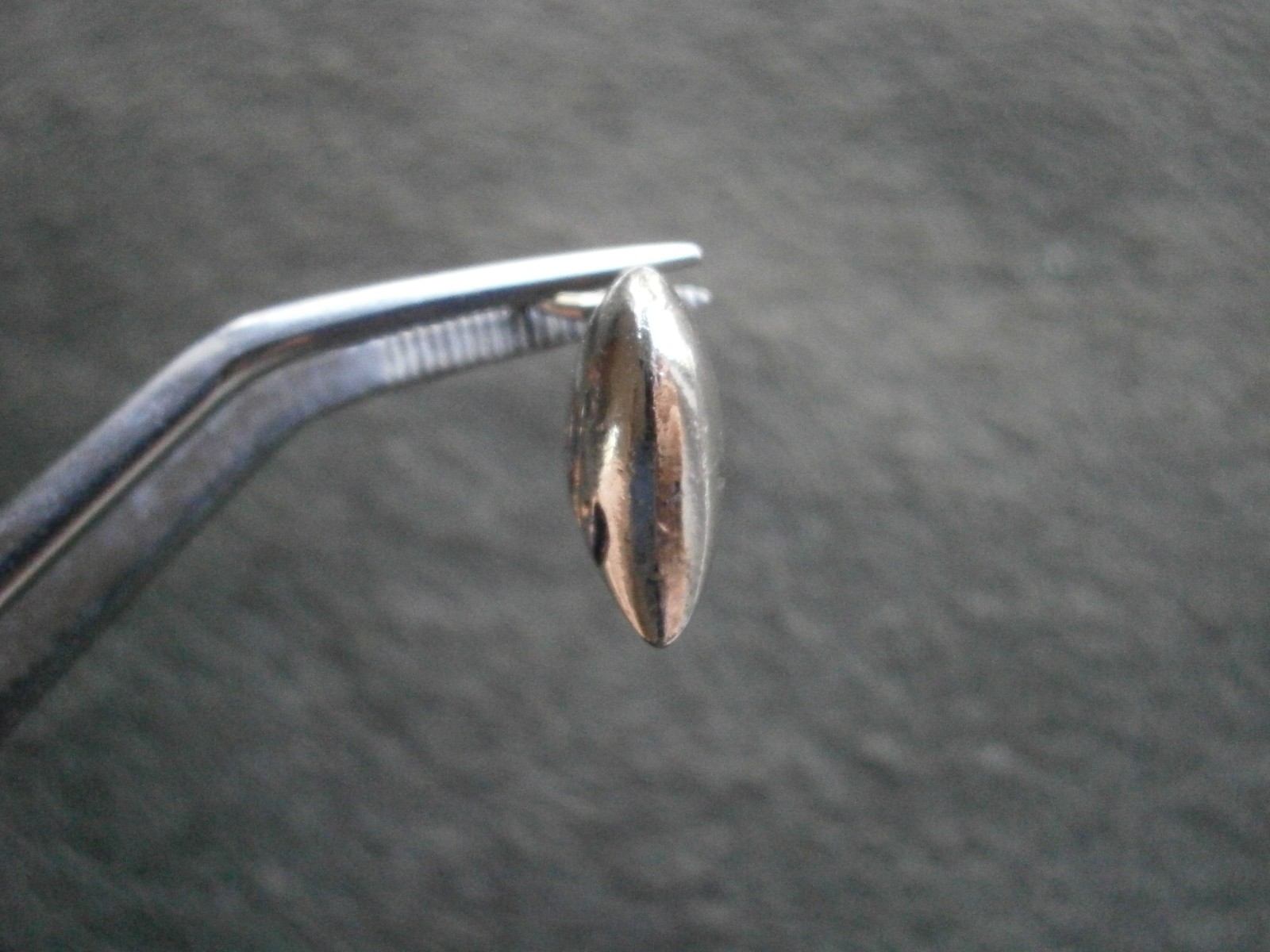 Engraved Heart Double-Sided Vintage Silvertone Bracelet Charm Pendant 3.0g