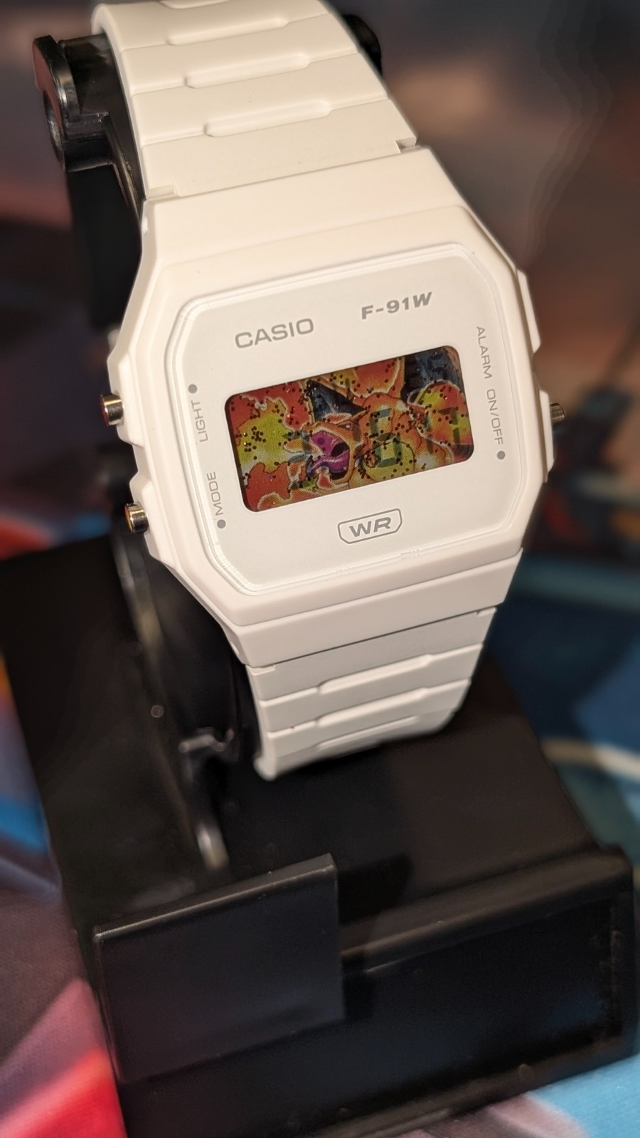 Casio Watch MOD – Charizard Base Set Artwork