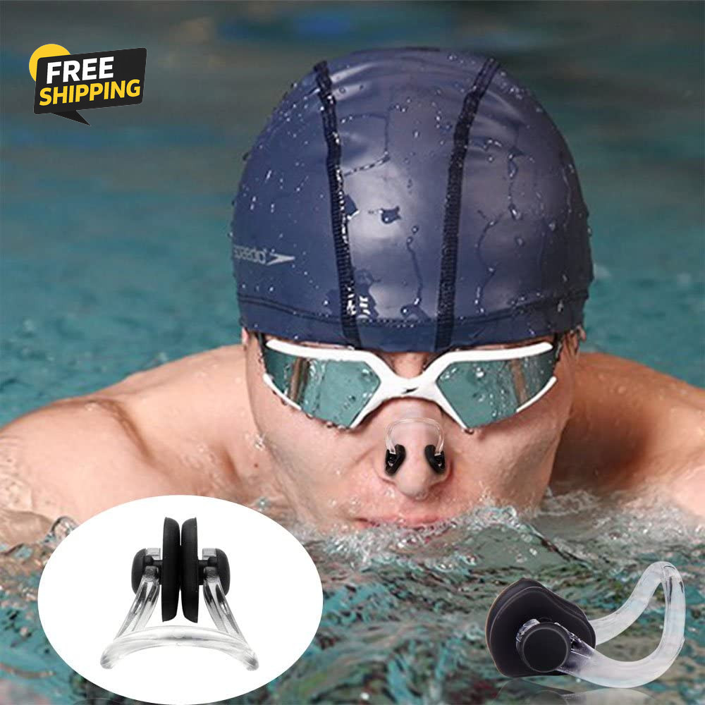 10Pcs Nose Clip for Swimming Nose Plugs for Kids and Adults Multi-Color