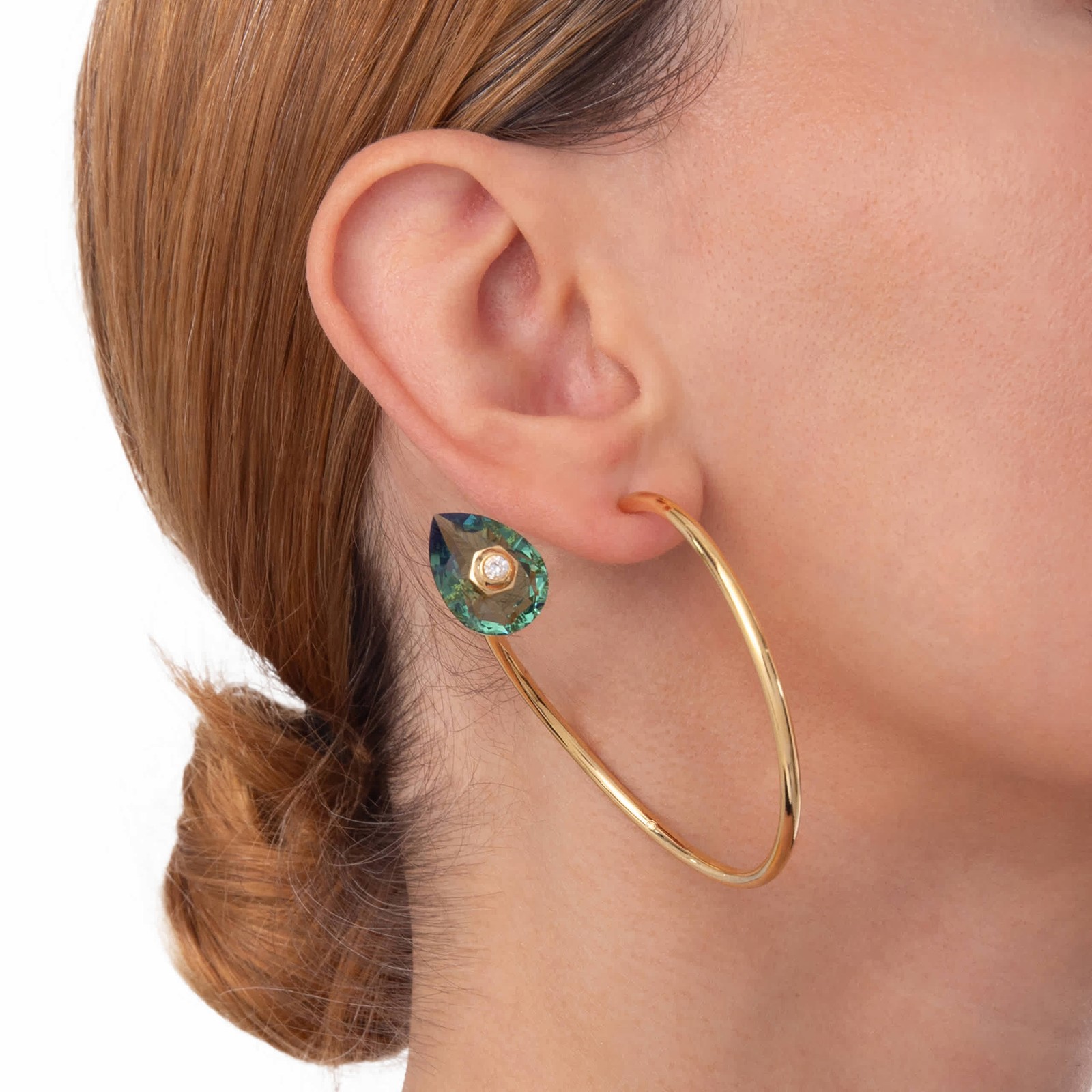Swarovski Ladies Numina Drop Earrings Multicolored